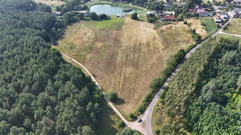 Działka na sprzedaż 15 109 m²: Dwie działki budowlane przy lesie w Strzelczynie, 9 km od Trzcińska-Zdroju