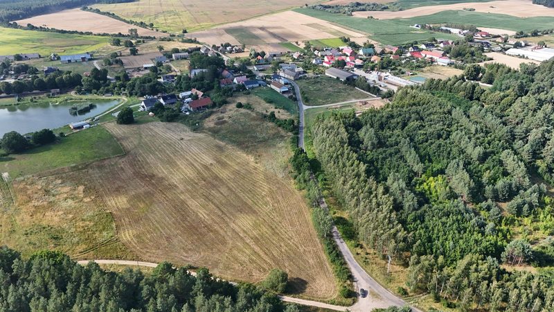 Działka na sprzedaż 15 109 m²: Dwie działki budowlane przy lesie w Strzelczynie, 9 km od Trzcińska-Zdroju