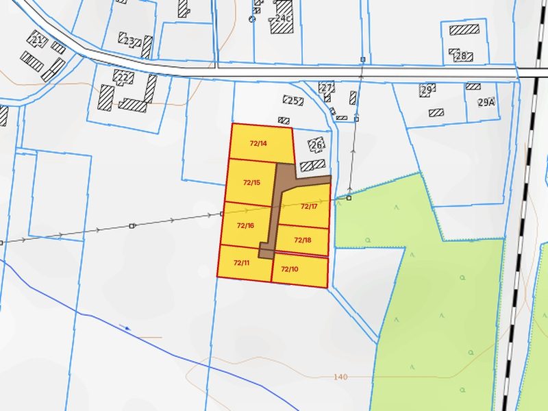 Działka na sprzedaż 887 m²: Działki budowlane na sprzedaż w Rakłowicach