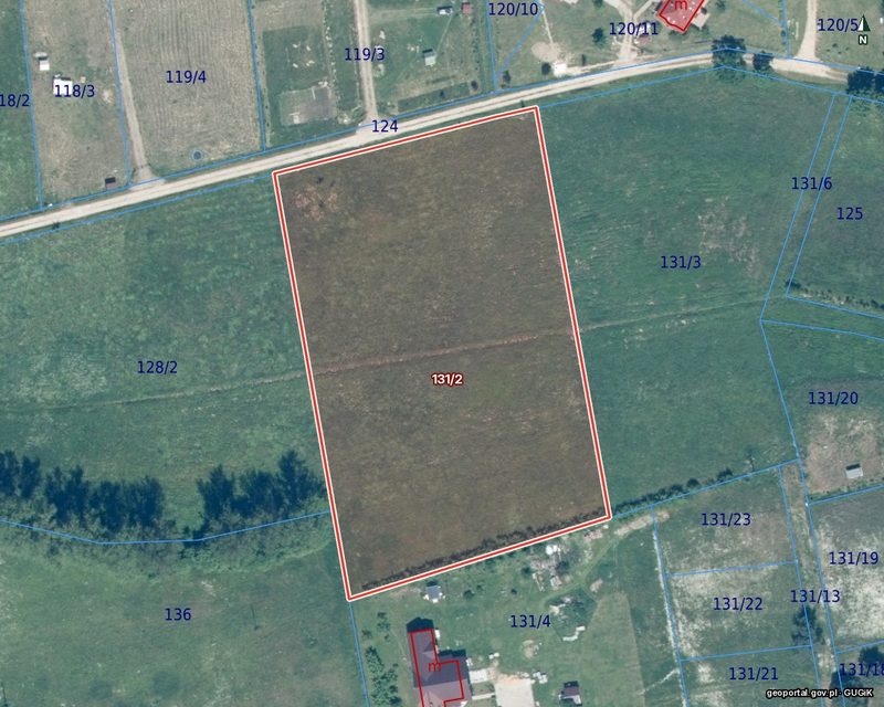 Działka na sprzedaż 10 125 m²: Działka budowlana na sprzedaż w Sikorach, 8 km od Czaplinka