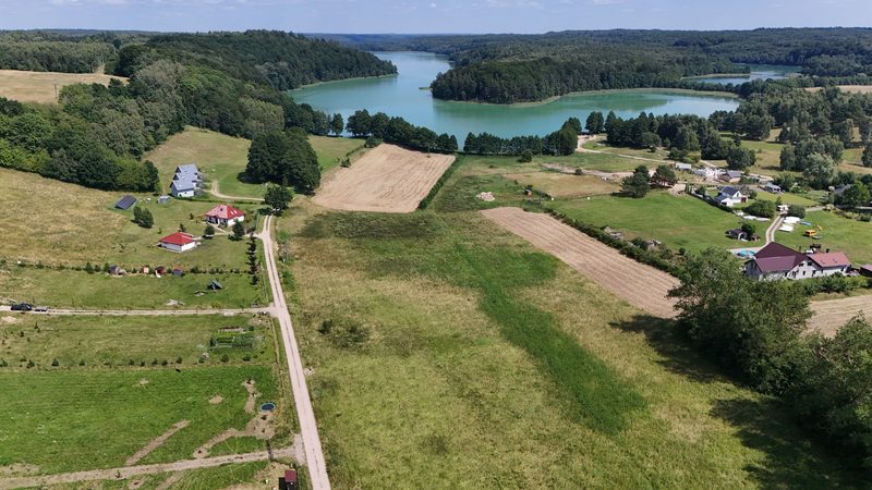 Działka na sprzedaż 10 125 m²: Działka budowlana na sprzedaż w Sikorach, 8 km od Czaplinka