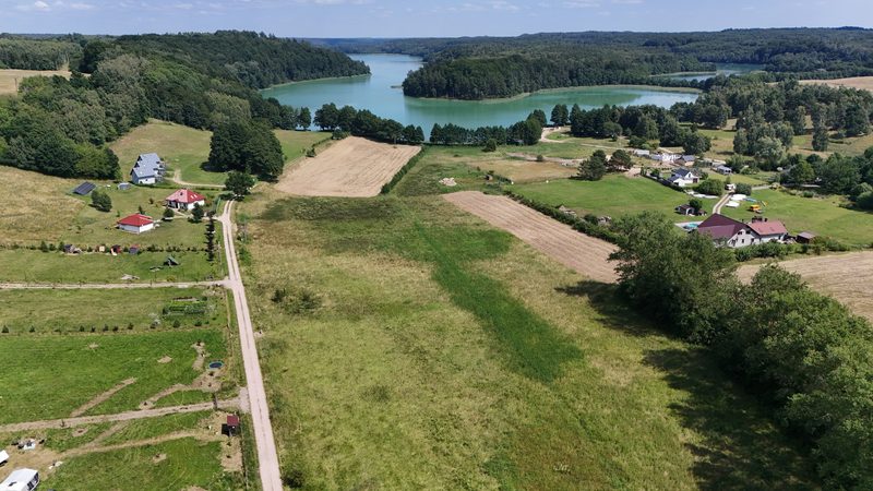 Działka na sprzedaż 10 125 m²: Działka budowlana na sprzedaż w Sikorach, 8 km od Czaplinka