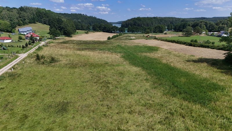 Działka na sprzedaż 10 125 m²: Działka budowlana na sprzedaż w Sikorach, 8 km od Czaplinka