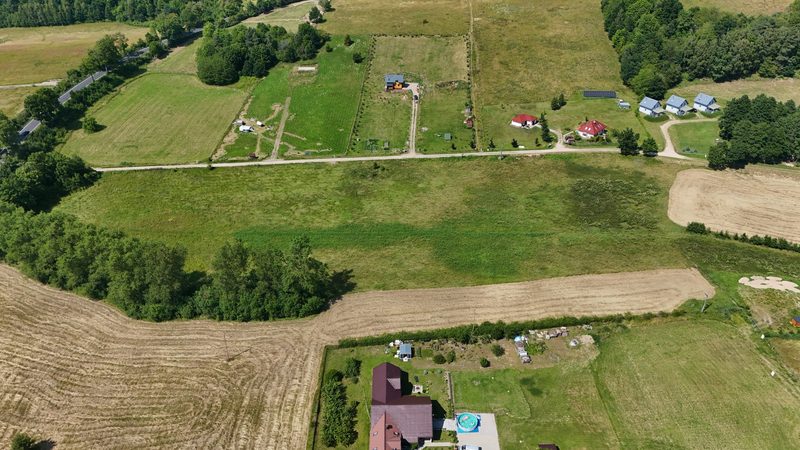 Działka na sprzedaż 10 125 m²: Działka budowlana na sprzedaż w Sikorach, 8 km od Czaplinka