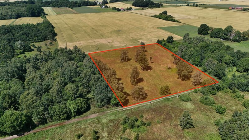 Działka na sprzedaż 12 469 m²: Działka rolna blisko morza w Jeżyczkach pod Darłowem, zdjęcie 1