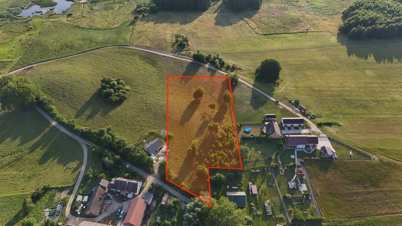 Działka na sprzedaż 8 200 m²: Działka budowlana wśród jezior w Rydzewie, 13 km od Drawska Pomorskiego, zdjęcie 1