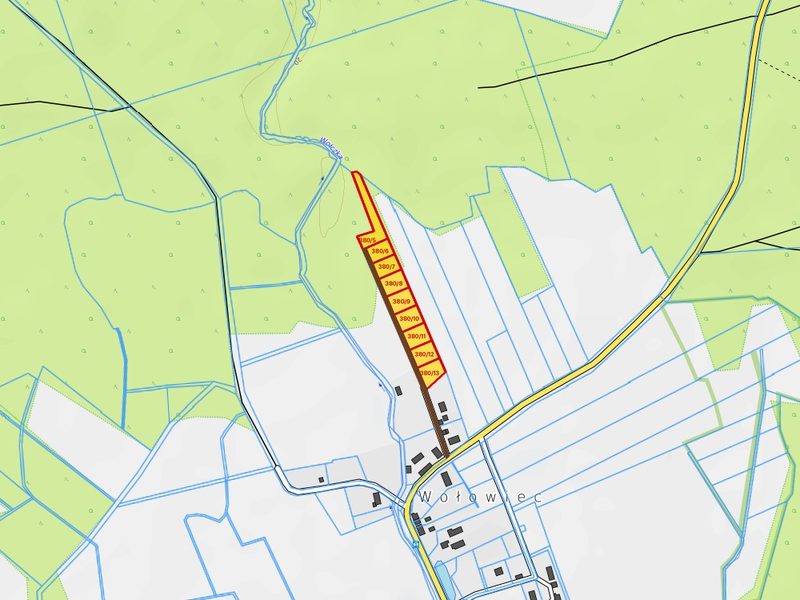Działka na sprzedaż 1 300 m²: Działki budowlane na sprzedaż w Wołowcu