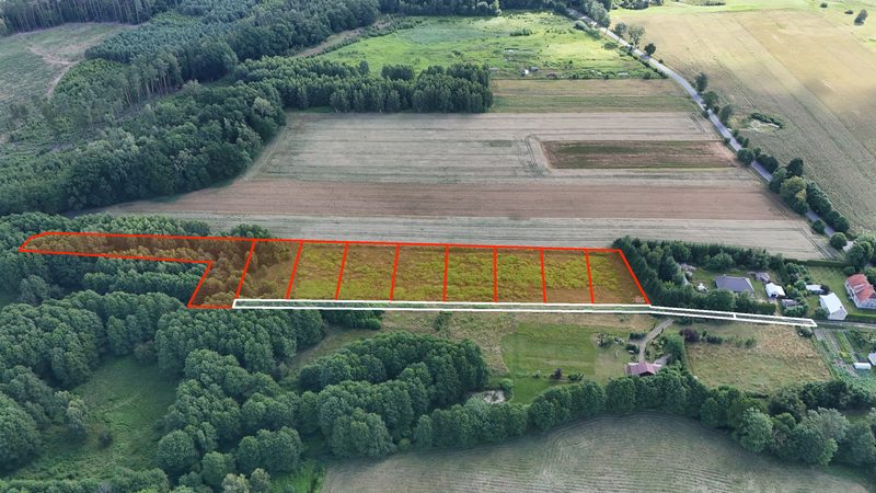 Działka na sprzedaż 1 300 m²: Działki budowlane na sprzedaż w Wołowcu