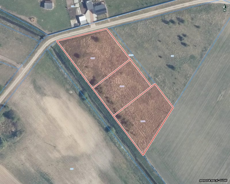 Działka na sprzedaż 1 245 m²: Działki budowlane na sprzedaż w Świeszewie