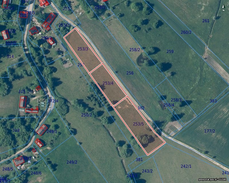 Działka na sprzedaż 1 599 m²: Działki budowlane na sprzedaż w Mieszałkach