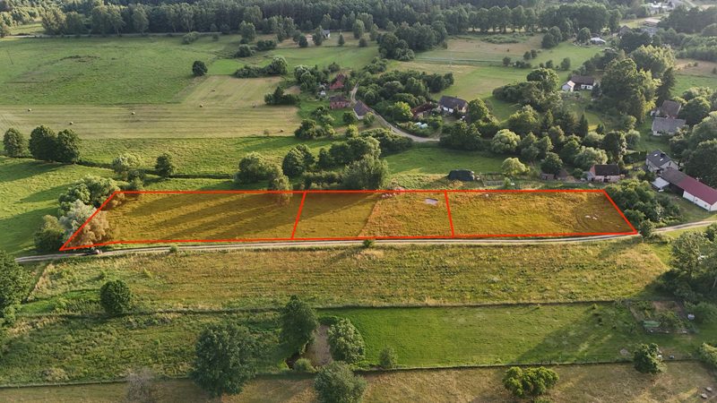 Działka na sprzedaż 1 599 m²: Działki budowlane na sprzedaż w Mieszałkach