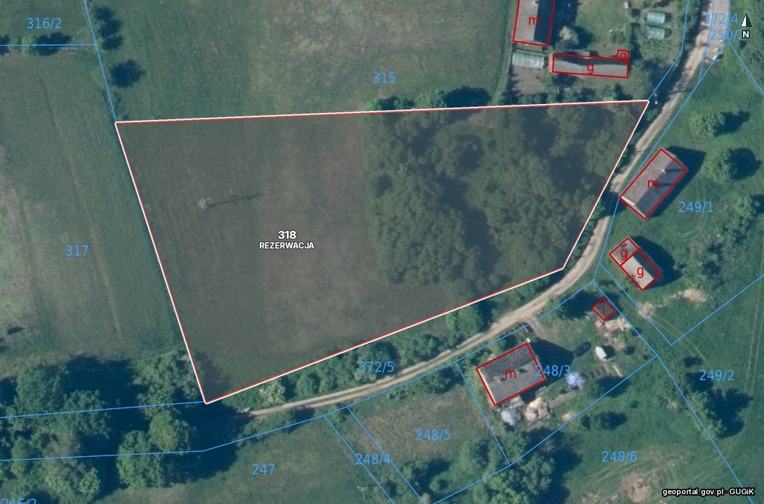 Działka budowlana z własnym zagajnikiem w Mieszałkach, 26 km od Szczecinka