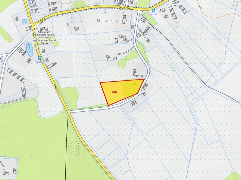 Działka na sprzedaż 5 870 m²: Działka budowlana na sprzedaż w Mieszałkach