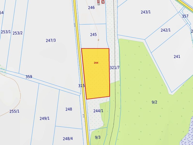 Działka na sprzedaż 16 839 m²: Działka na sprzedaż w Wielawinie, 10 km od Barwic