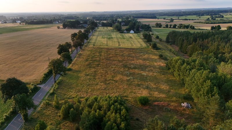 Działka na sprzedaż 16 839 m²: Działka na sprzedaż w Wielawinie, 10 km od Barwic