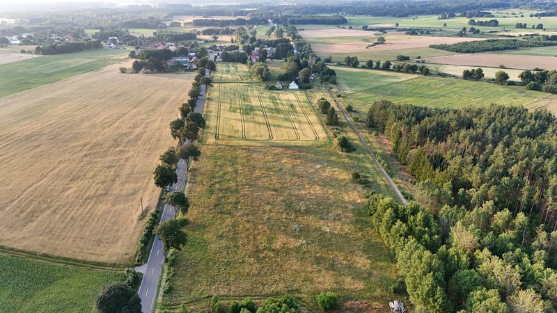 Działka na sprzedaż 16 839 m²: Działka na sprzedaż w Wielawinie, 10 km od Barwic