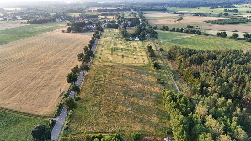 Działka na sprzedaż 16 839 m²: Działka na sprzedaż w Wielawinie, 10 km od Barwic