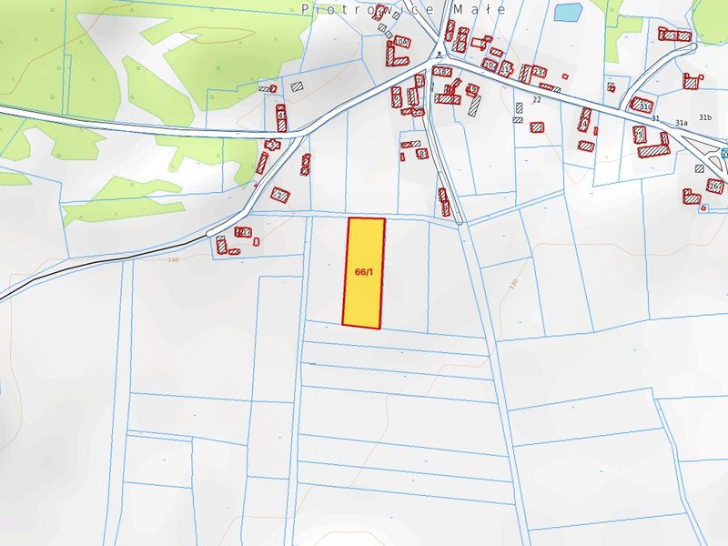 Działka na sprzedaż 4 170 m²: Działka na sprzedaż w Piotrowicach Małych