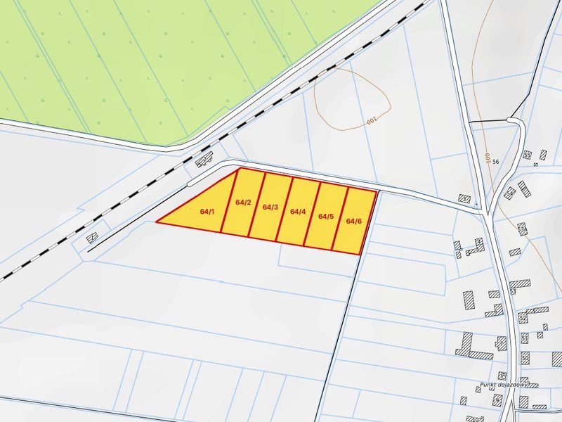 Działka na sprzedaż 2 998 m²: Działki budowlane w Kalisz Pomorski