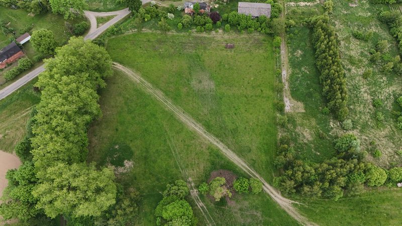 Działka na sprzedaż 1 208 m²: Pięć działek budowlanych blisko lasu w Garnkach, 8 km od Karlina