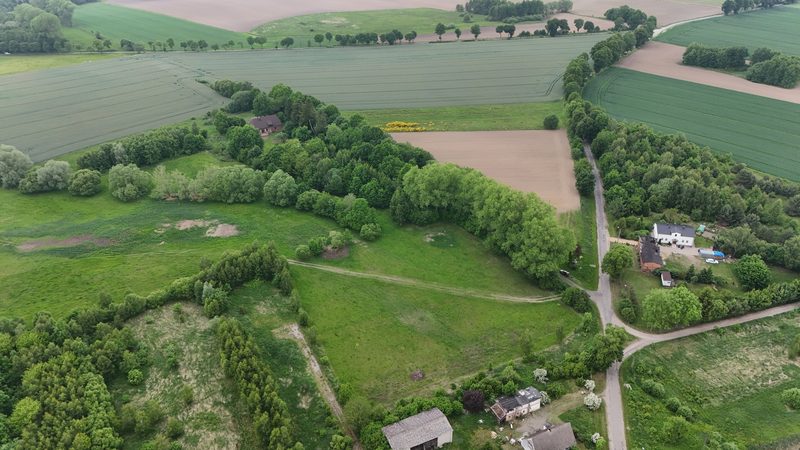 Działka na sprzedaż 1 208 m²: Pięć działek budowlanych blisko lasu w Garnkach, 8 km od Karlina