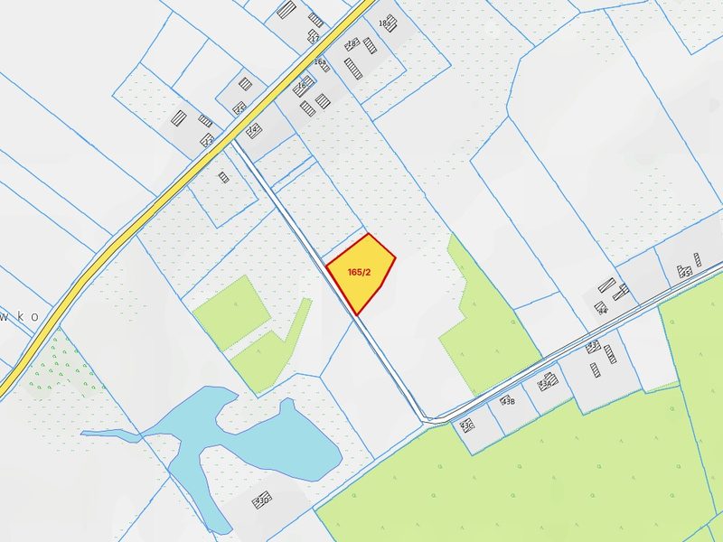 Działka na sprzedaż 3 500 m²: Działka budowlana na sprzedaż w Batorówku, 10 km od Debrzna