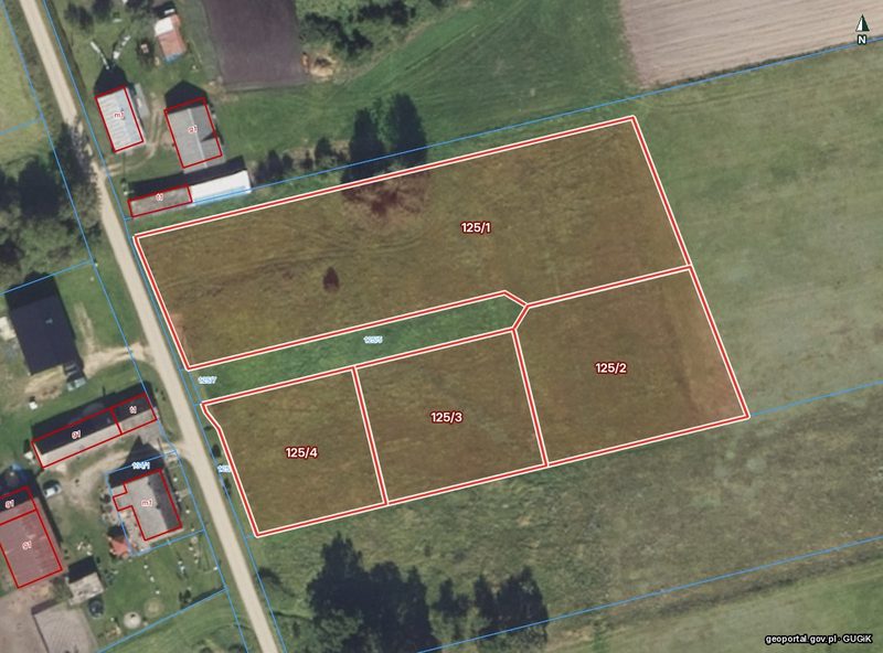 Działka na sprzedaż 896 m²: Działki budowlane na sprzedaż w Czyżkowie