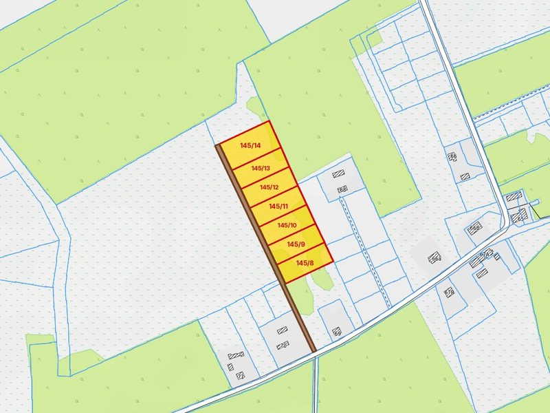 Działka na sprzedaż 1 855 m²: Działki budowlane na sprzedaż w Czyżkowie