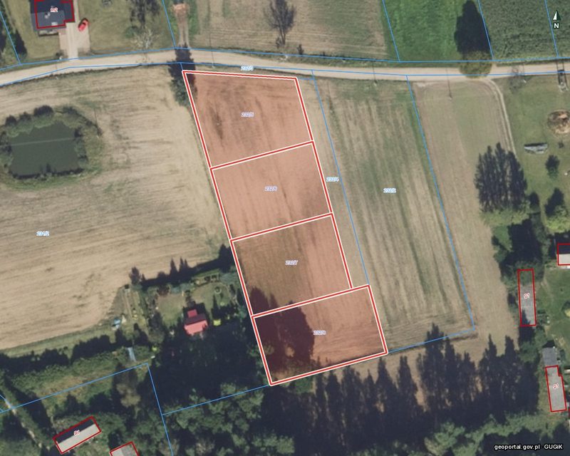 Działka na sprzedaż 955 m²: Działki budowlane na sprzedaż w Wielkim Buczku, 15 km od Debrzna