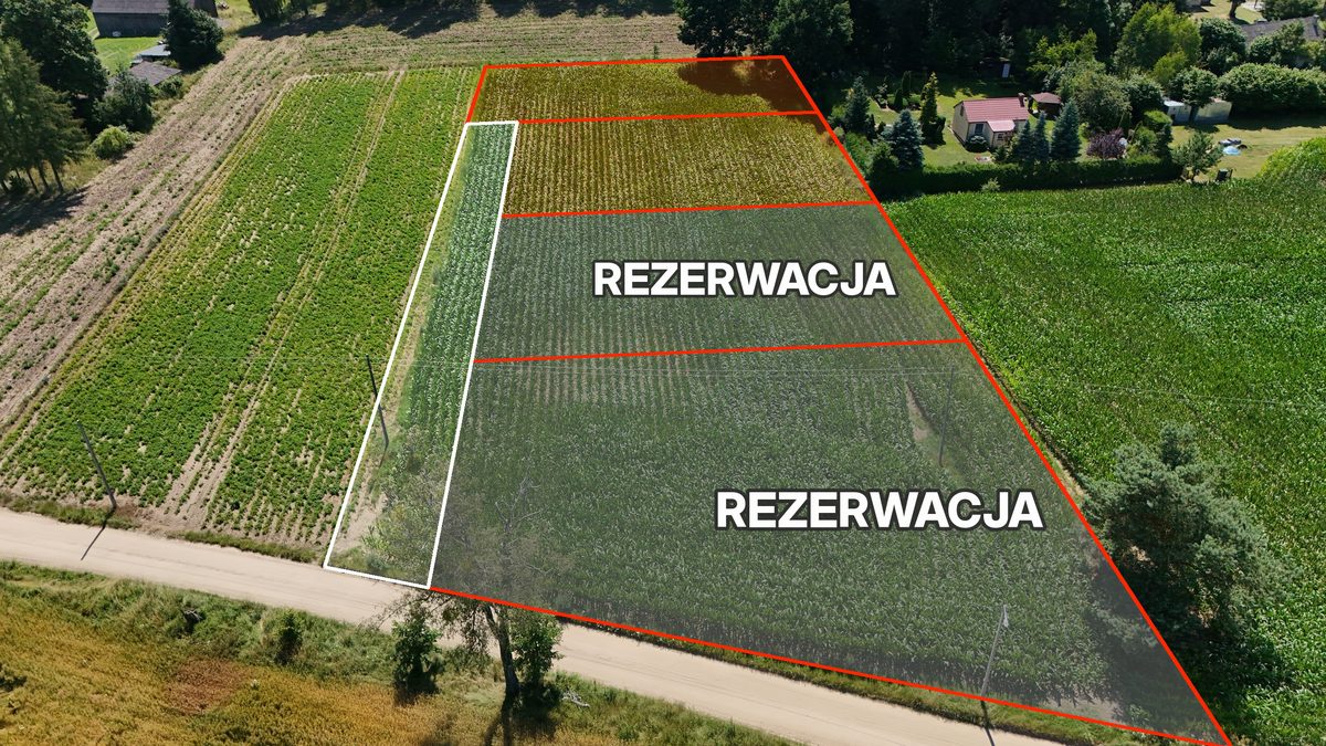 Działki budowlane przy lesie w Wielkim Buczku, 15 km od Debrzna