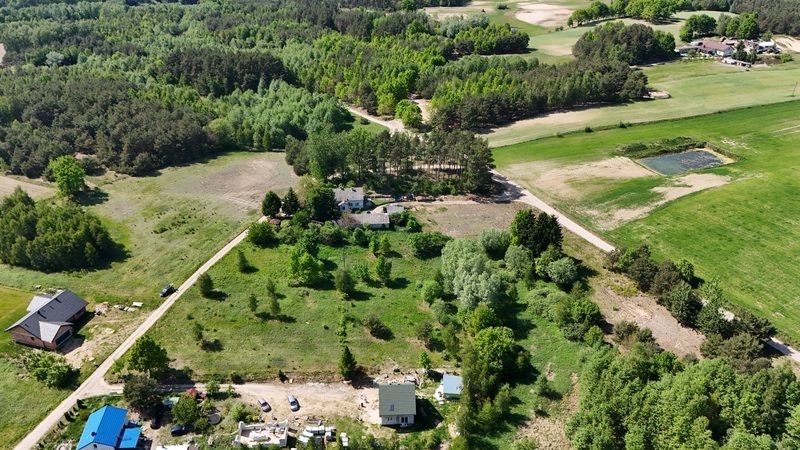 Działka na sprzedaż 854 m²: Działki budowlane na sprzedaż w Grabinach