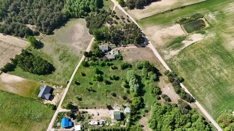 Działka na sprzedaż 854 m²: Działki budowlane na sprzedaż w Grabinach