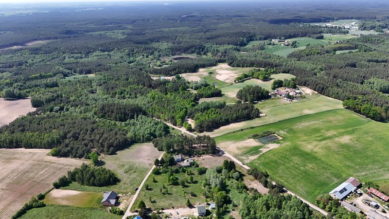 Działka na sprzedaż 854 m²: Działki budowlane na sprzedaż w Grabinach