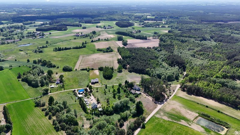 Działka na sprzedaż 854 m²: Działki budowlane na sprzedaż w Grabinach