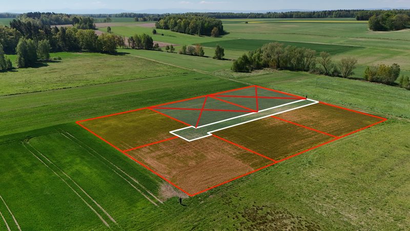 Działka na sprzedaż 961 m²: Działki na sprzedaż w Zbylutowie