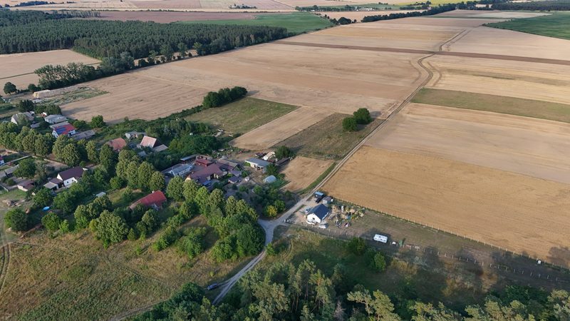 Działka na sprzedaż 891 m²: Działki budowlane przy lesie w Kłosowie, 7 km od Mieszkowic