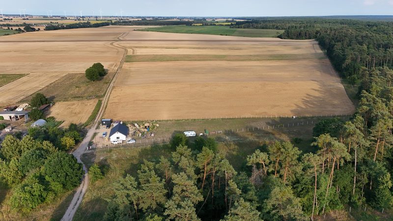 Działka na sprzedaż 891 m²: Działki budowlane przy lesie w Kłosowie, 7 km od Mieszkowic