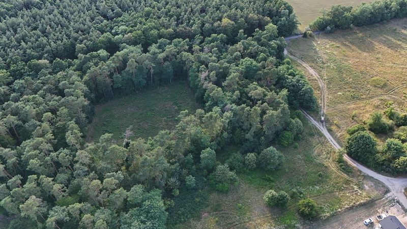 Działka na sprzedaż 891 m²: Działki budowlane przy lesie w Kłosowie, 7 km od Mieszkowic