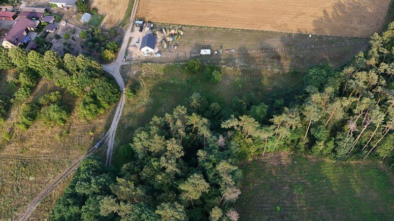 Działka na sprzedaż 891 m²: Działki budowlane przy lesie w Kłosowie, 7 km od Mieszkowic