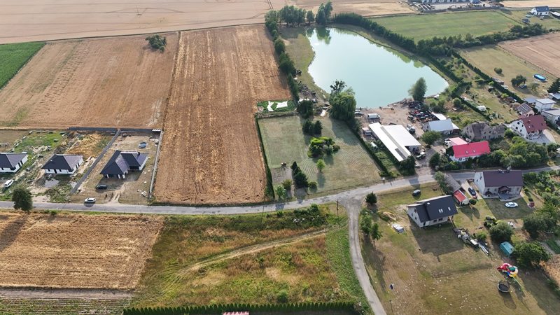 Działka na sprzedaż 1 418 m²: Dwie działki rolne przy asfaltowej drodze w Zielinie, 7 km od Mieszkowic