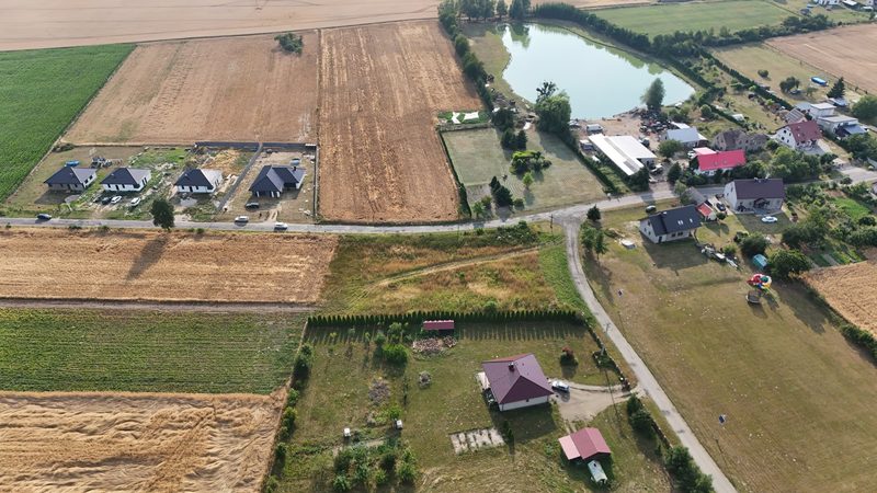 Działka na sprzedaż 1 418 m²: Dwie działki rolne przy asfaltowej drodze w Zielinie, 7 km od Mieszkowic