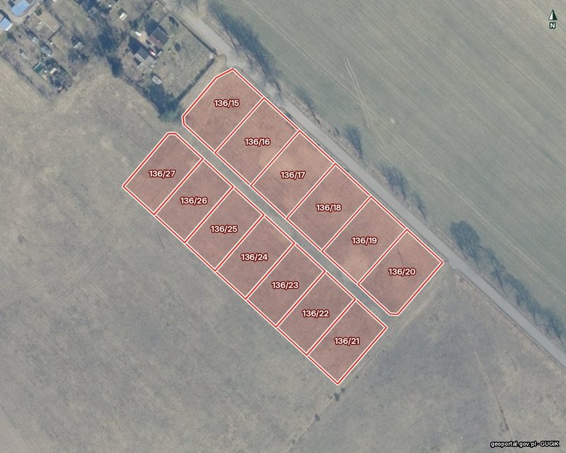 Działka na sprzedaż 1 254 m²: Działki budowlane na sprzedaż w Krytnie