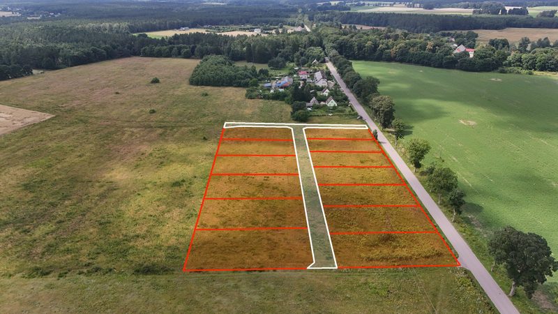 Działka na sprzedaż 1 254 m²: Działki budowlane na sprzedaż w Krytnie