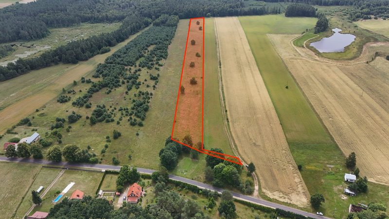 Działka na sprzedaż 19 163 m²: Działka budowlana na sprzedaż w Sowinko, 16 km od Polanowa