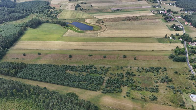 Działka na sprzedaż 19 163 m²: Działka budowlana na sprzedaż w Sowinko, 16 km od Polanowa