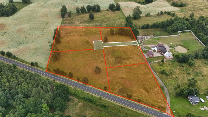 Działka na sprzedaż 2 535 m²: Działki budowlane na sprzedaż w Żydowie