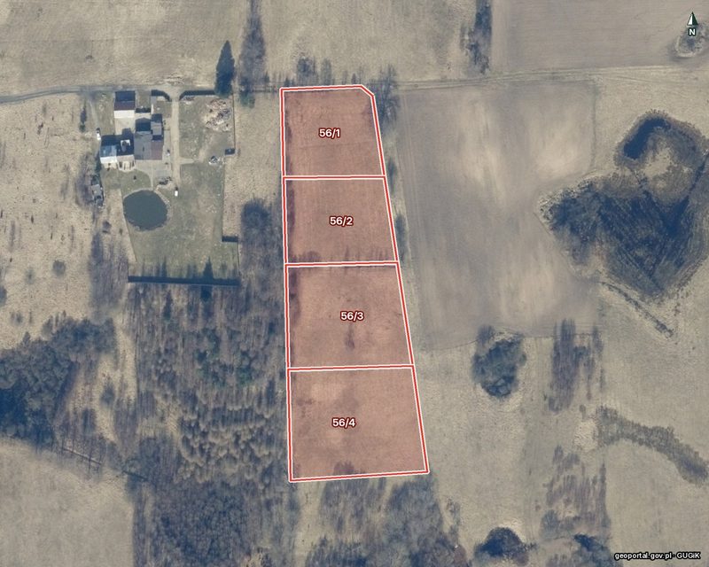 Działka na sprzedaż 2 186 m²: Działki budowlane na sprzedaż w Żydowie