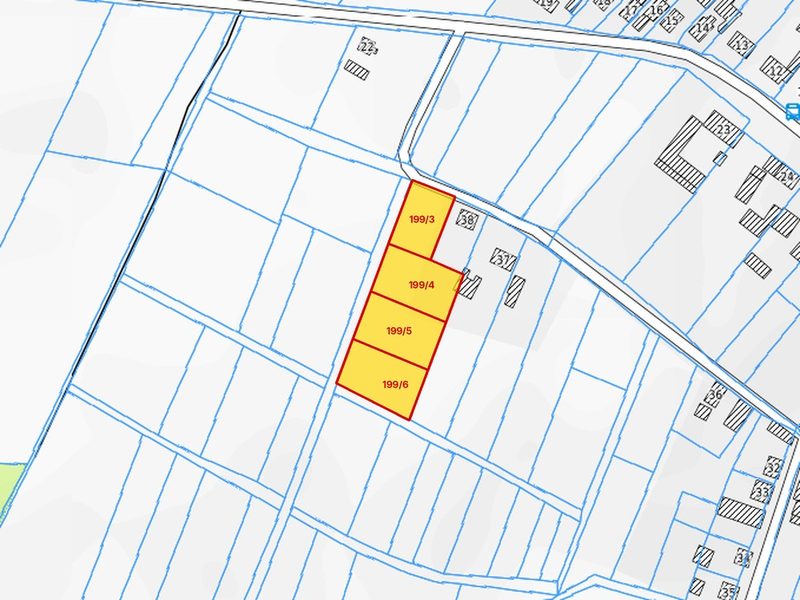 Działka na sprzedaż 1 082 m²: Działki budowlane na sprzedaż w Wilkowicach