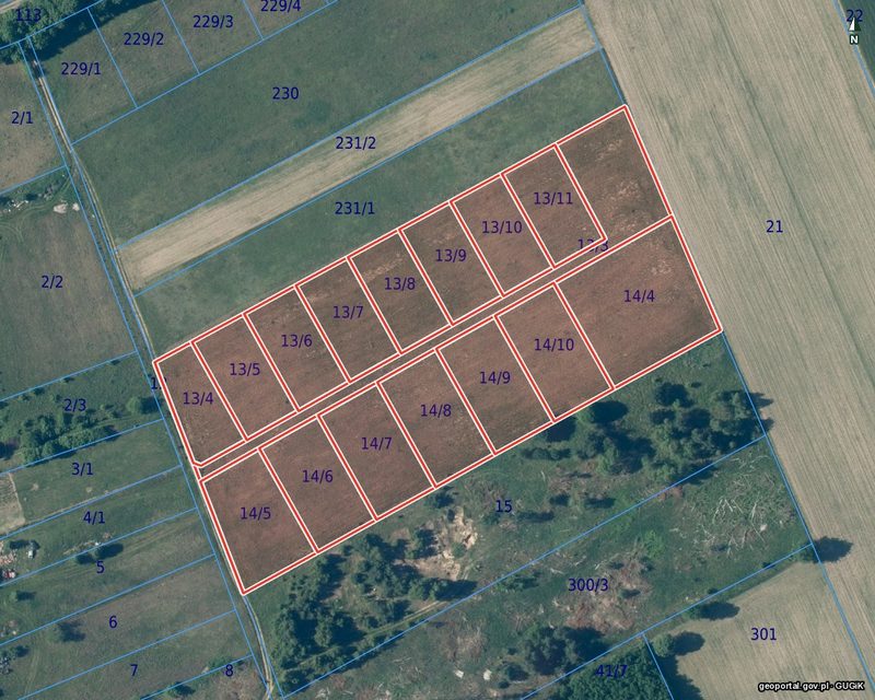 Działka na sprzedaż 1 123 m²: Działki budowlane na sprzedaż w Bolkowo, 13 km od Połczyna-Zdroju