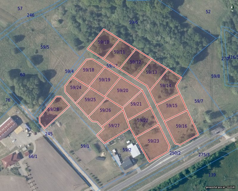 Działka na sprzedaż 653 m²: Działki na sprzedaż w Redle